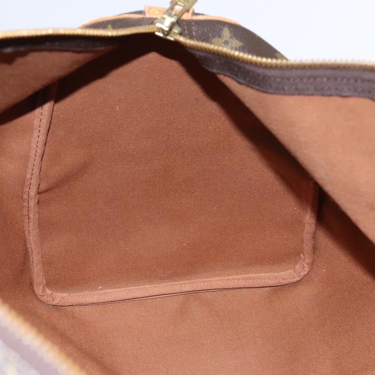 Louis Vuitton Keepall 45, Brown, Canvas, travel