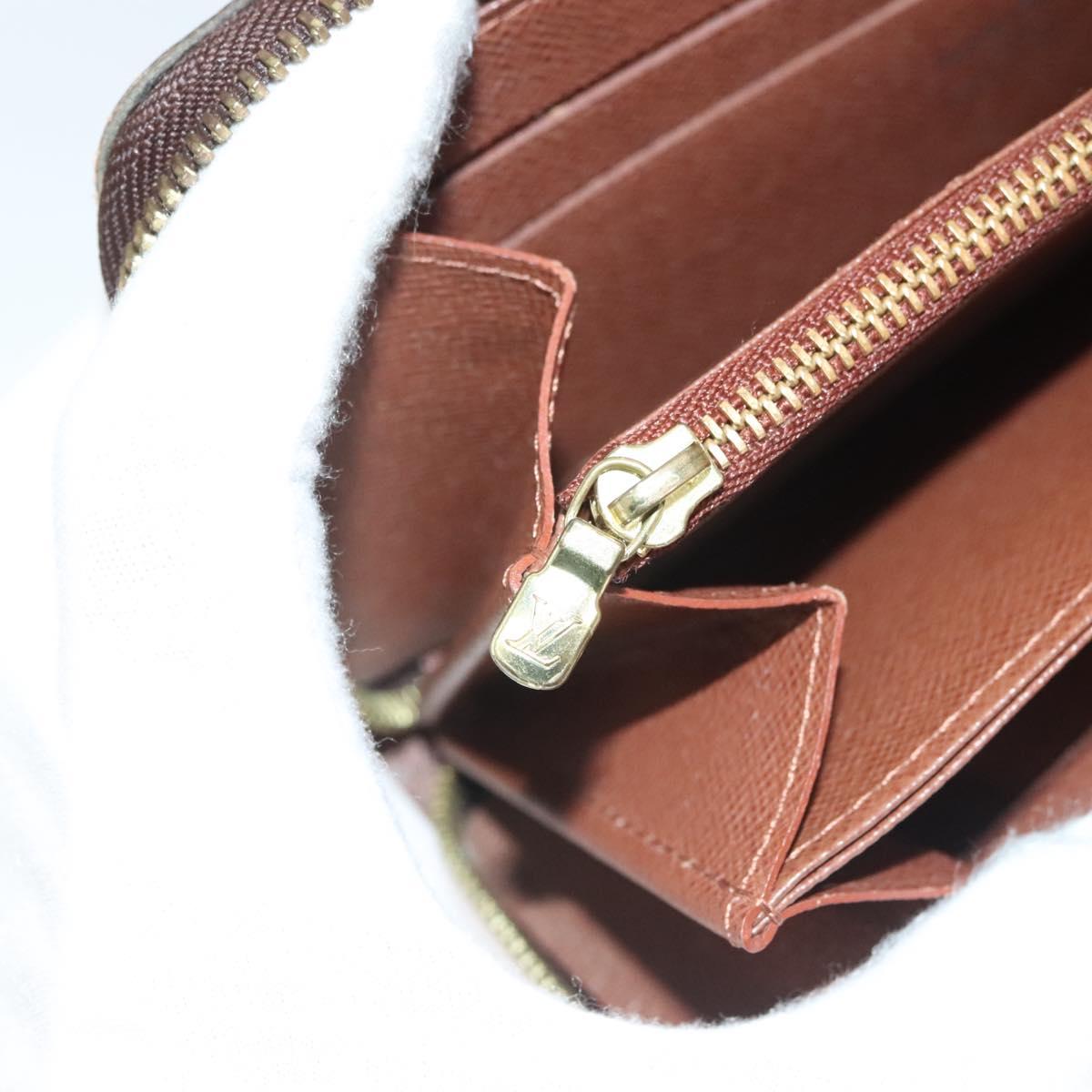 Louis Vuitton Zippy wallet, Brown, Canvas, wallet