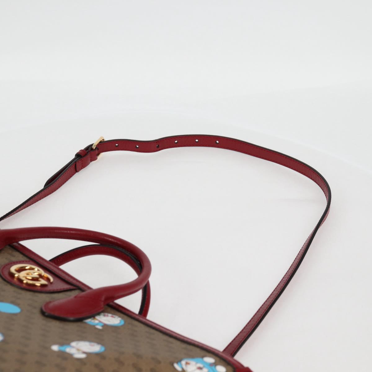 Gucci Doraemon, Beige, Canvas, tote