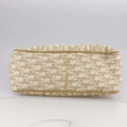 Dior Romantique, Beige, Canvas, shoulder