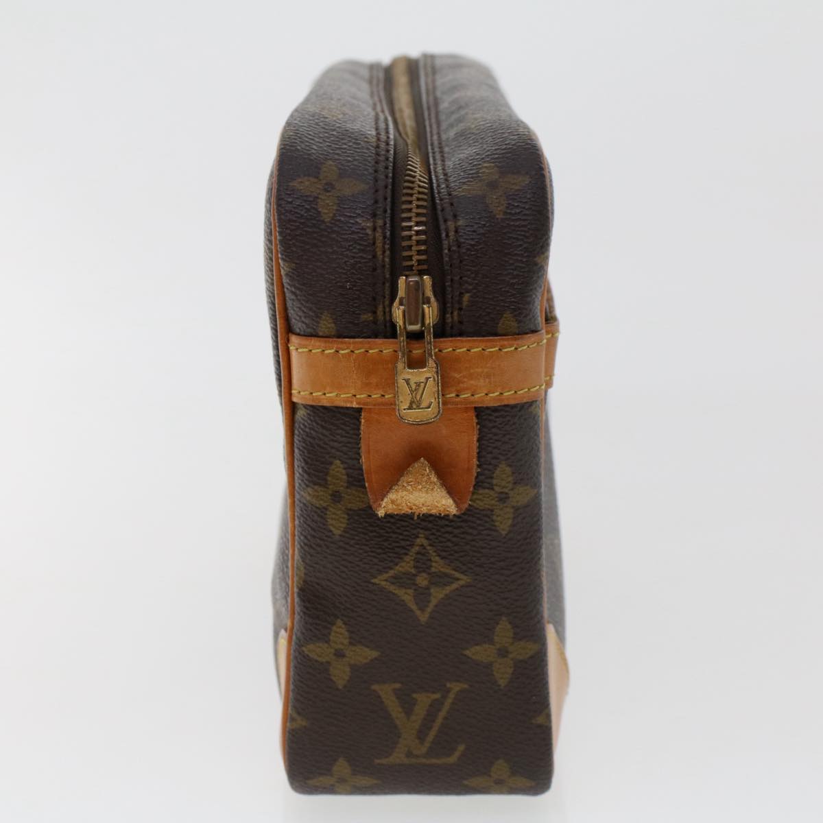 Louis Vuitton Compiegne 28, Brown, Canvas, clutch