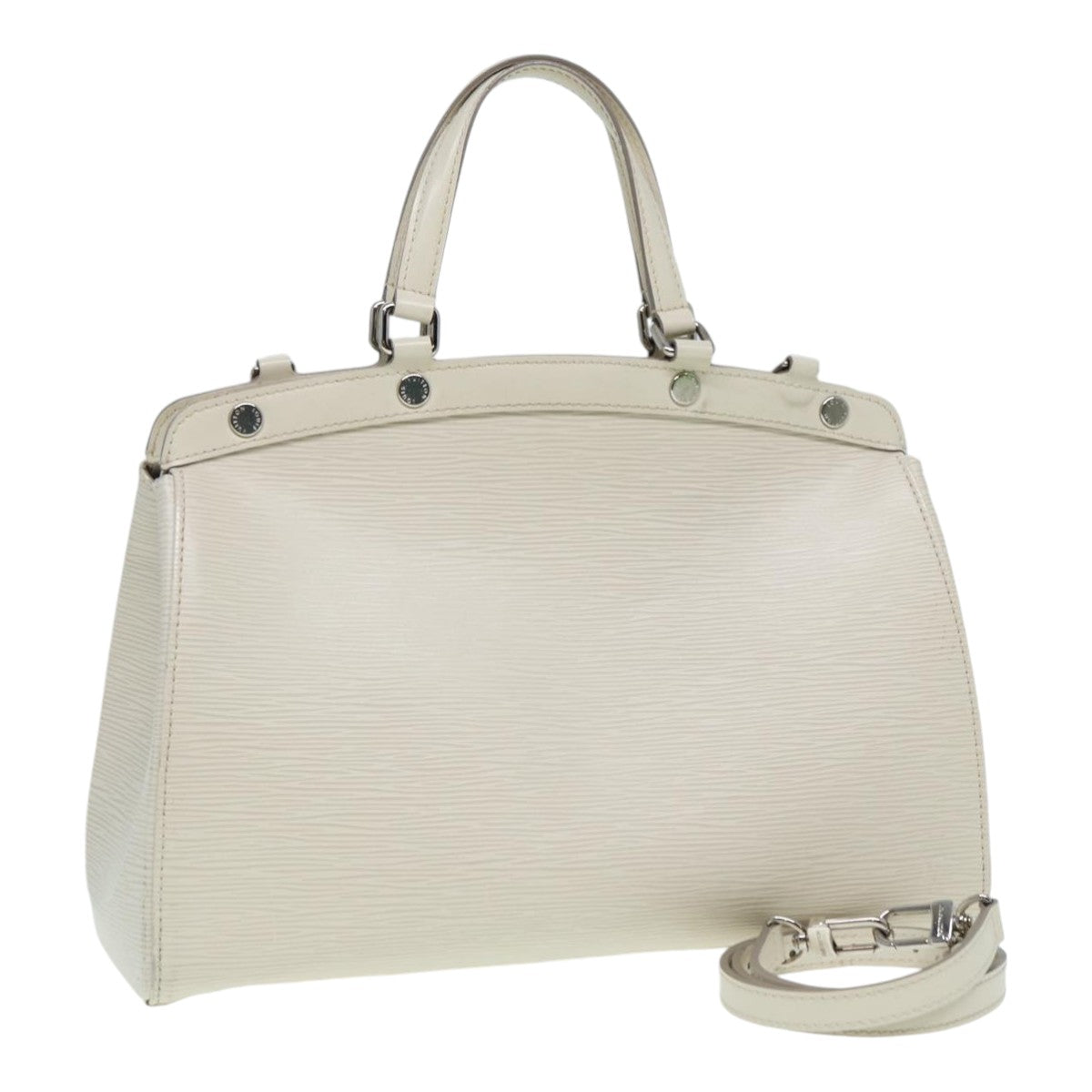 Louis Vuitton Blair, White, Leather, handbag