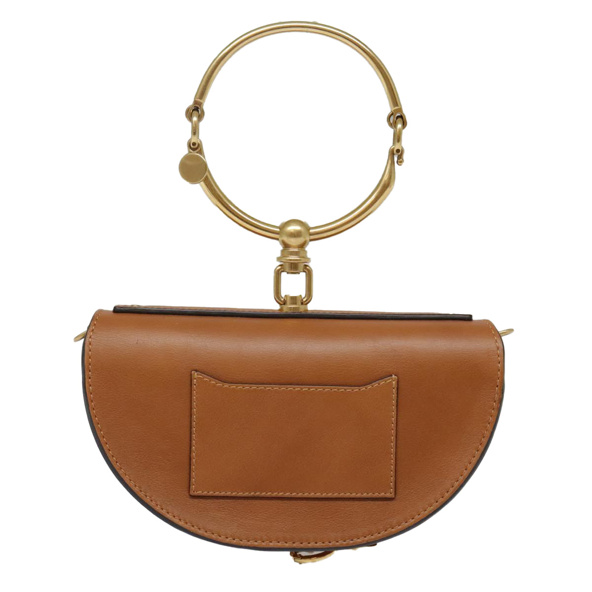 Chloé Nile, Brown, Leather, handbag