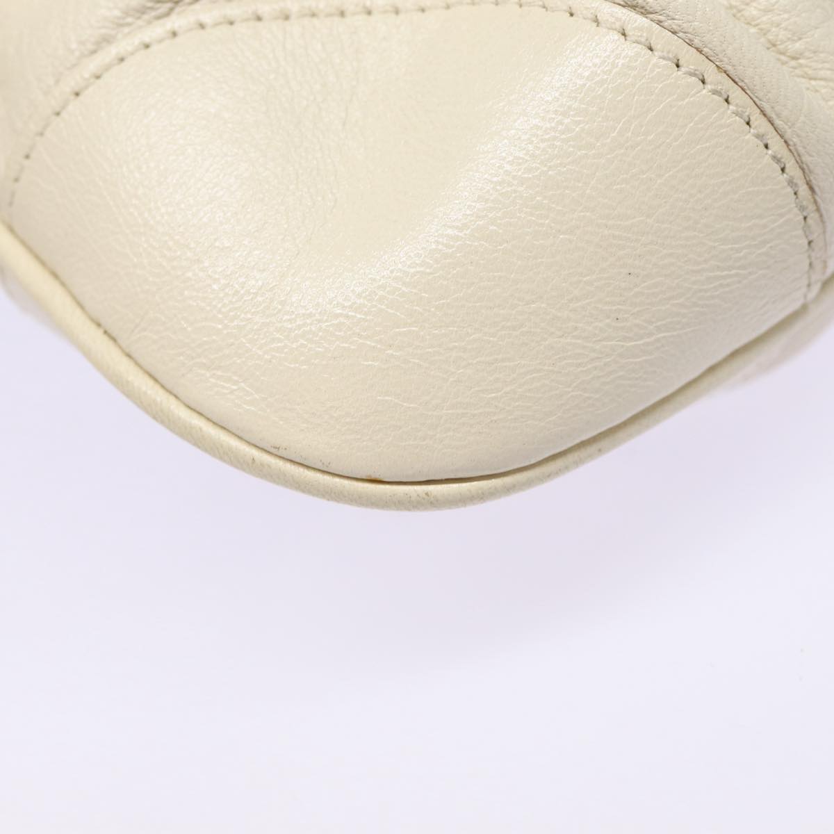 Salvatore Ferragamo Marisa, White, Leather, handbag