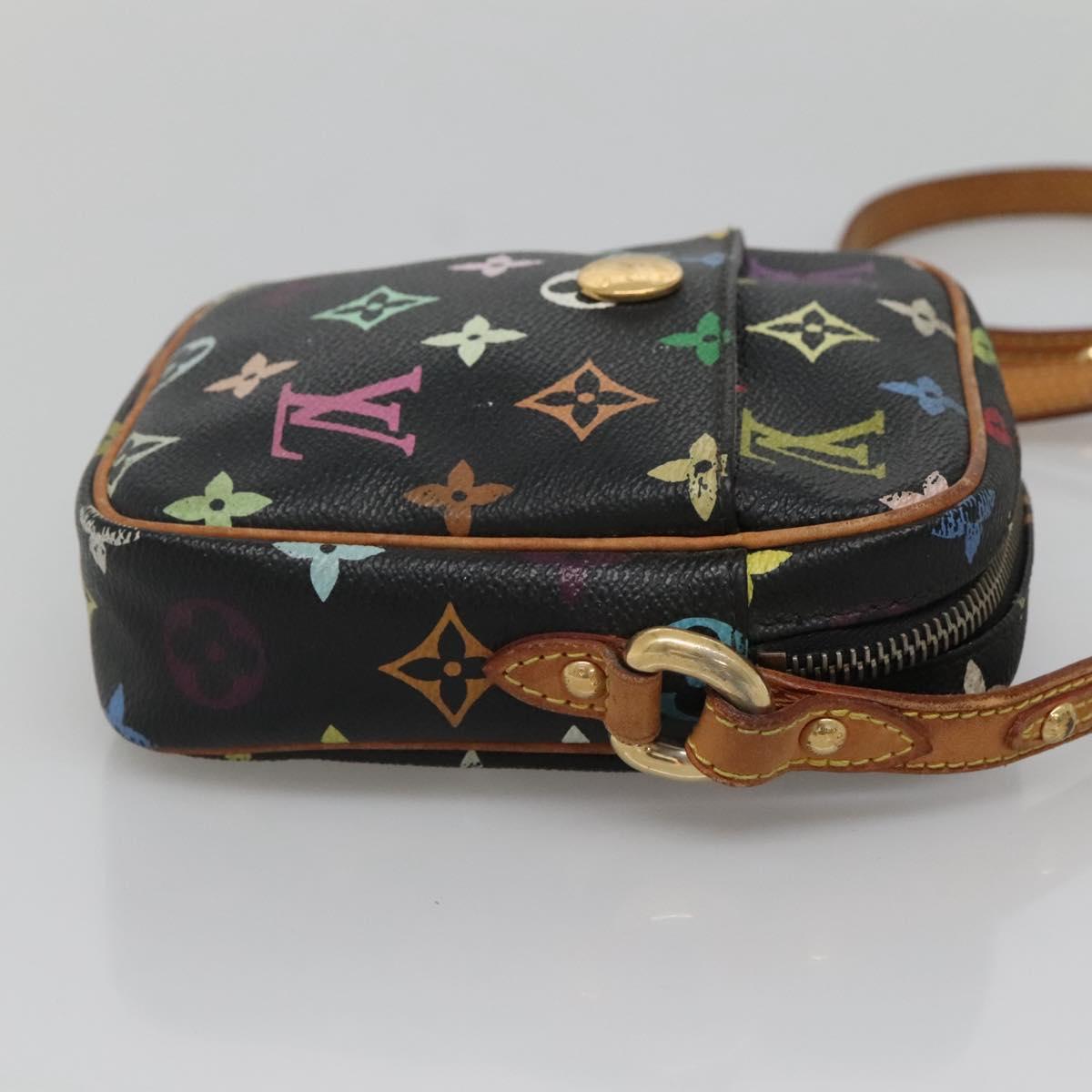 Louis Vuitton Rift, Black, Canvas, shoulder