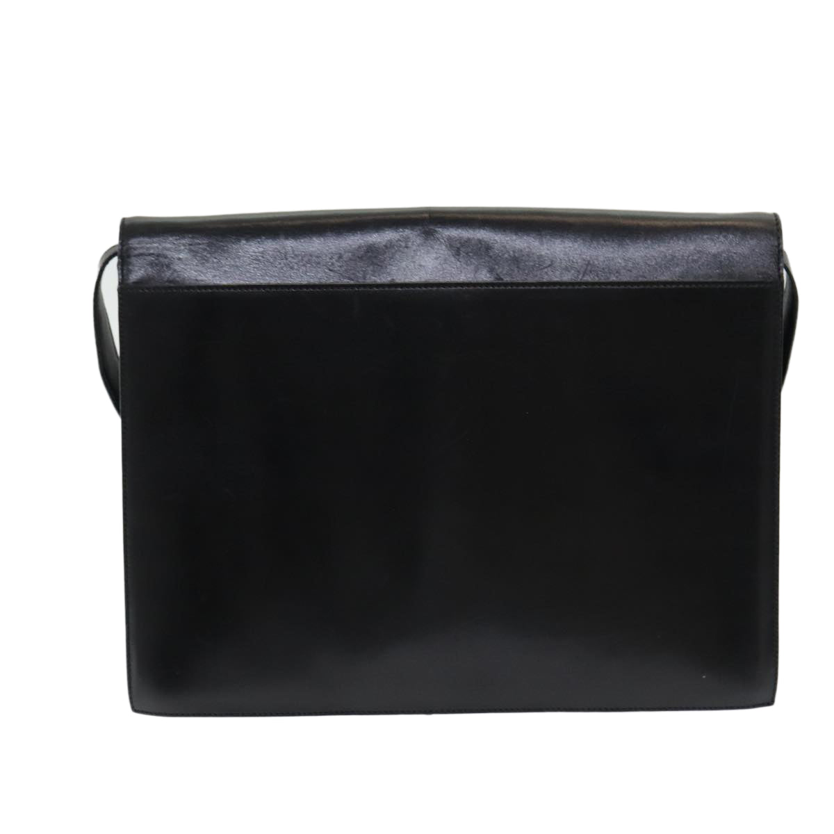 Céline Logo du cercle, Black, Leather, shoulder