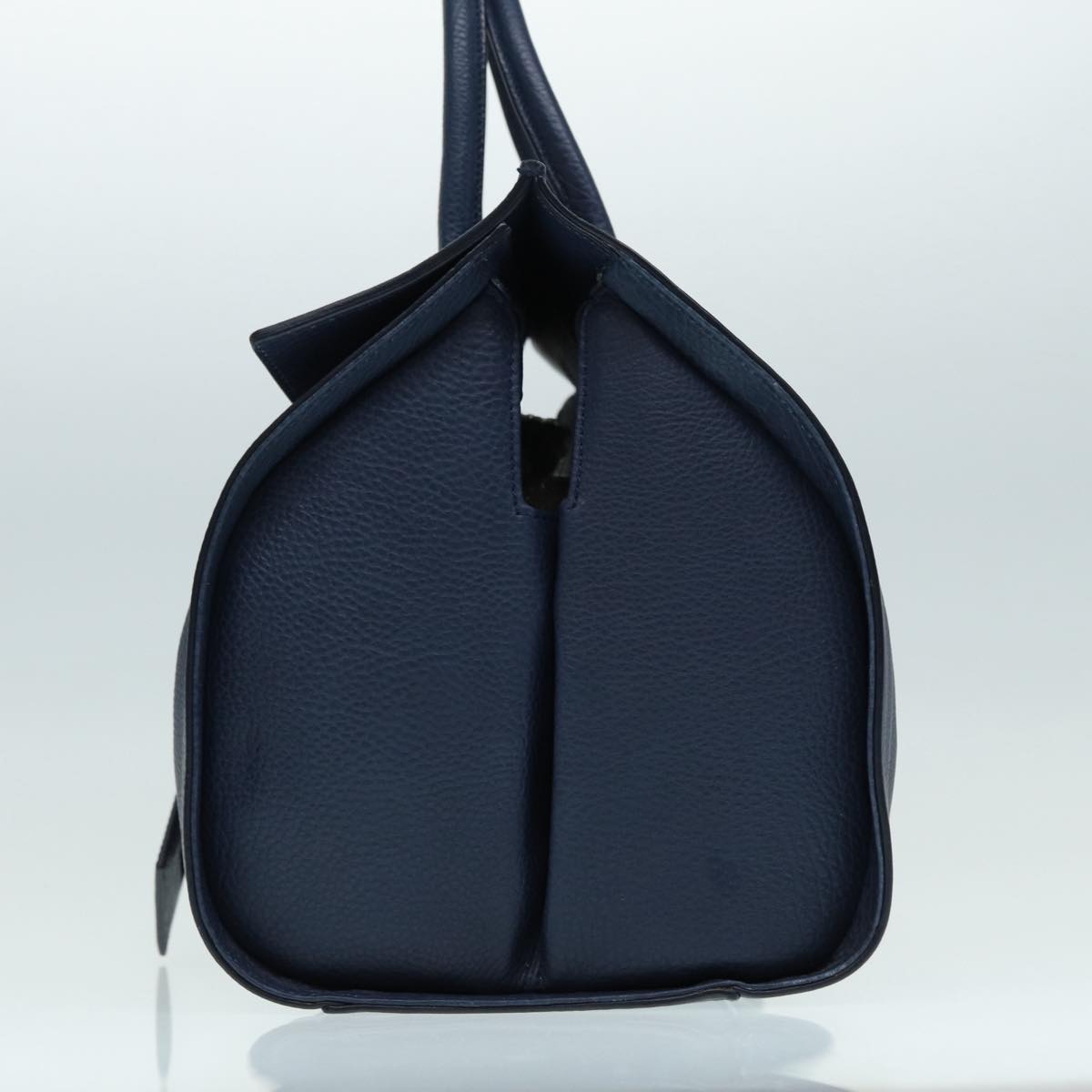 Balenciaga Tube, Navy, Leather, handbag