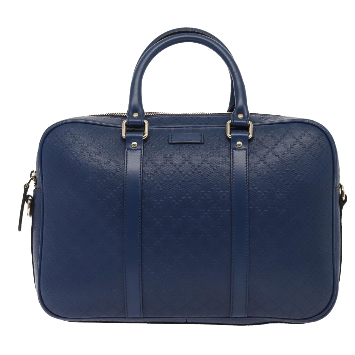 Gucci Diamante, Navy, Leather, briefcase