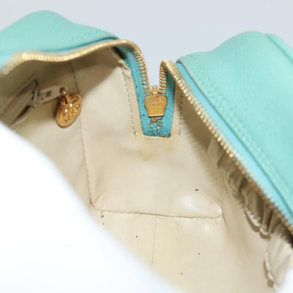 Chanel Coco Mark, Green, Leather, clutch