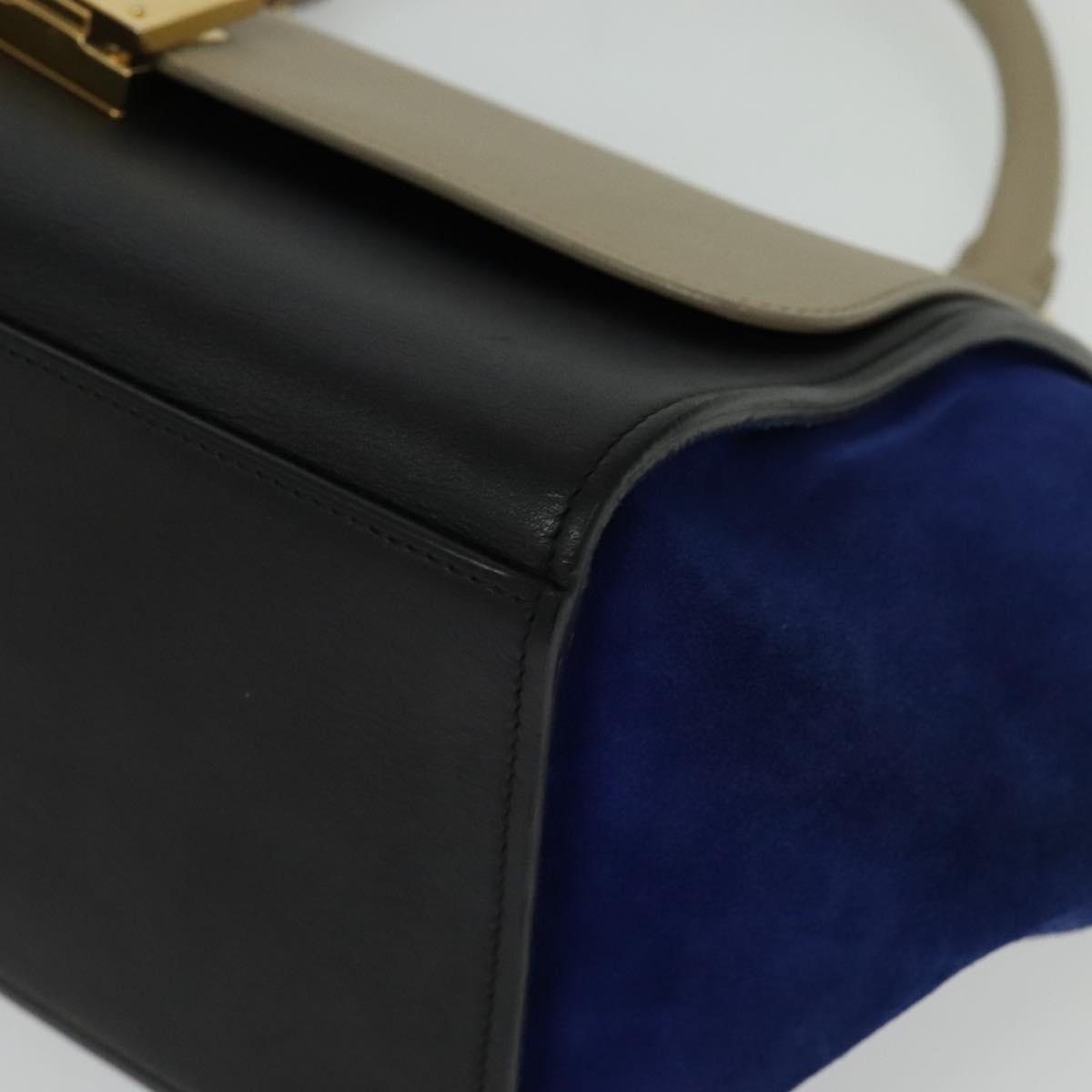 Céline Trapèze, Multicolour, Leather, handbag