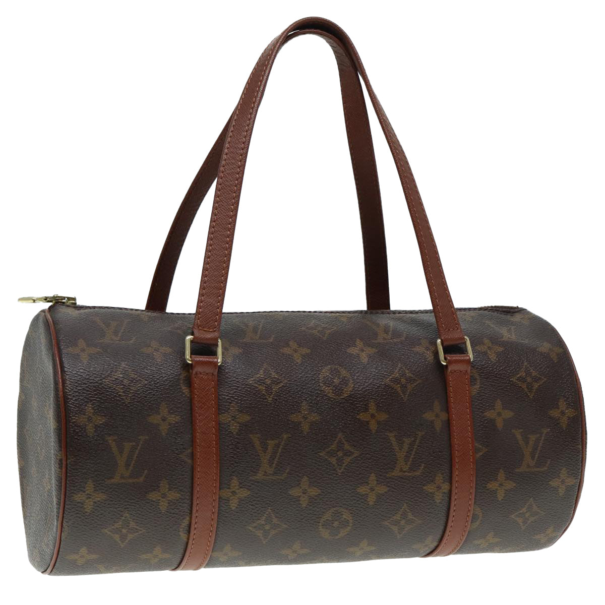 Louis Vuitton Papillon 30, Brown, Canvas, handbag