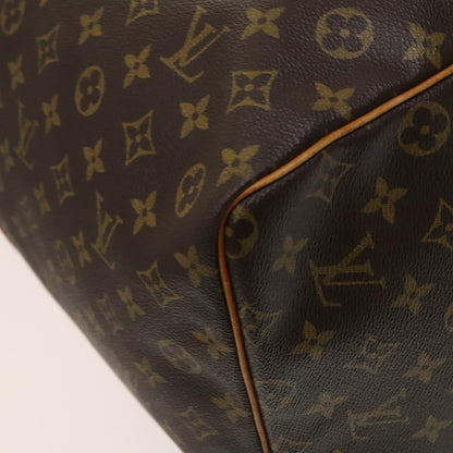 Louis Vuitton Keepall 60, Brown, Canvas, travel