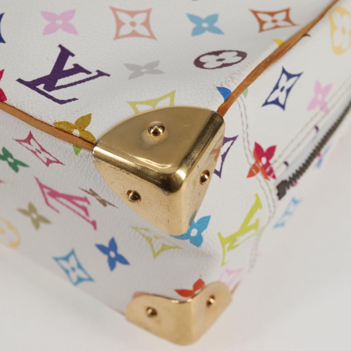 Louis Vuitton Trouville, White, Canvas, handbag