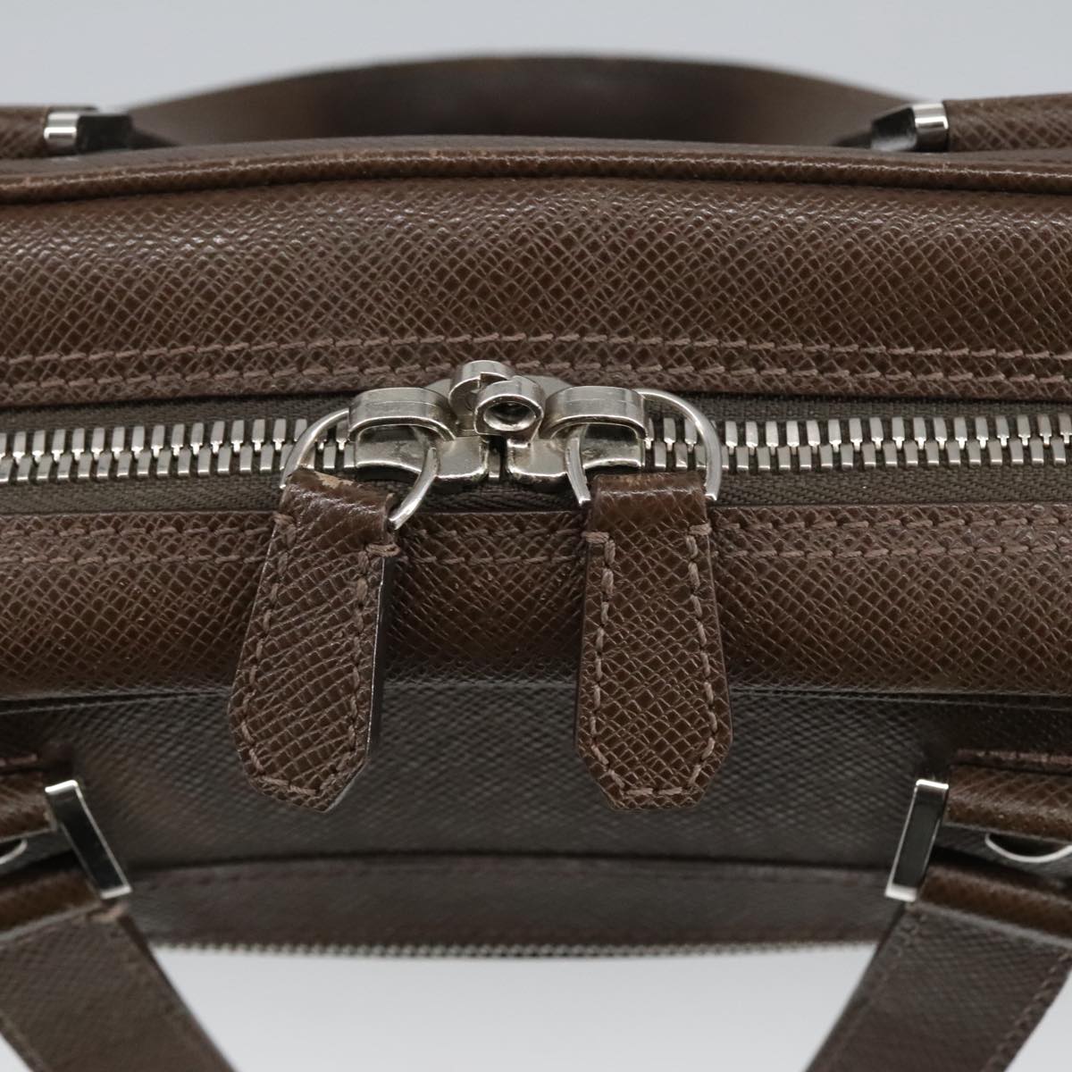 Louis Vuitton Igore, Brown, Leather, briefcase