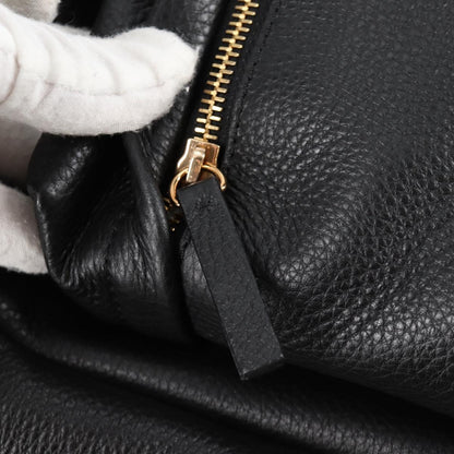 Versace Medusa, Black, Leather, backpack