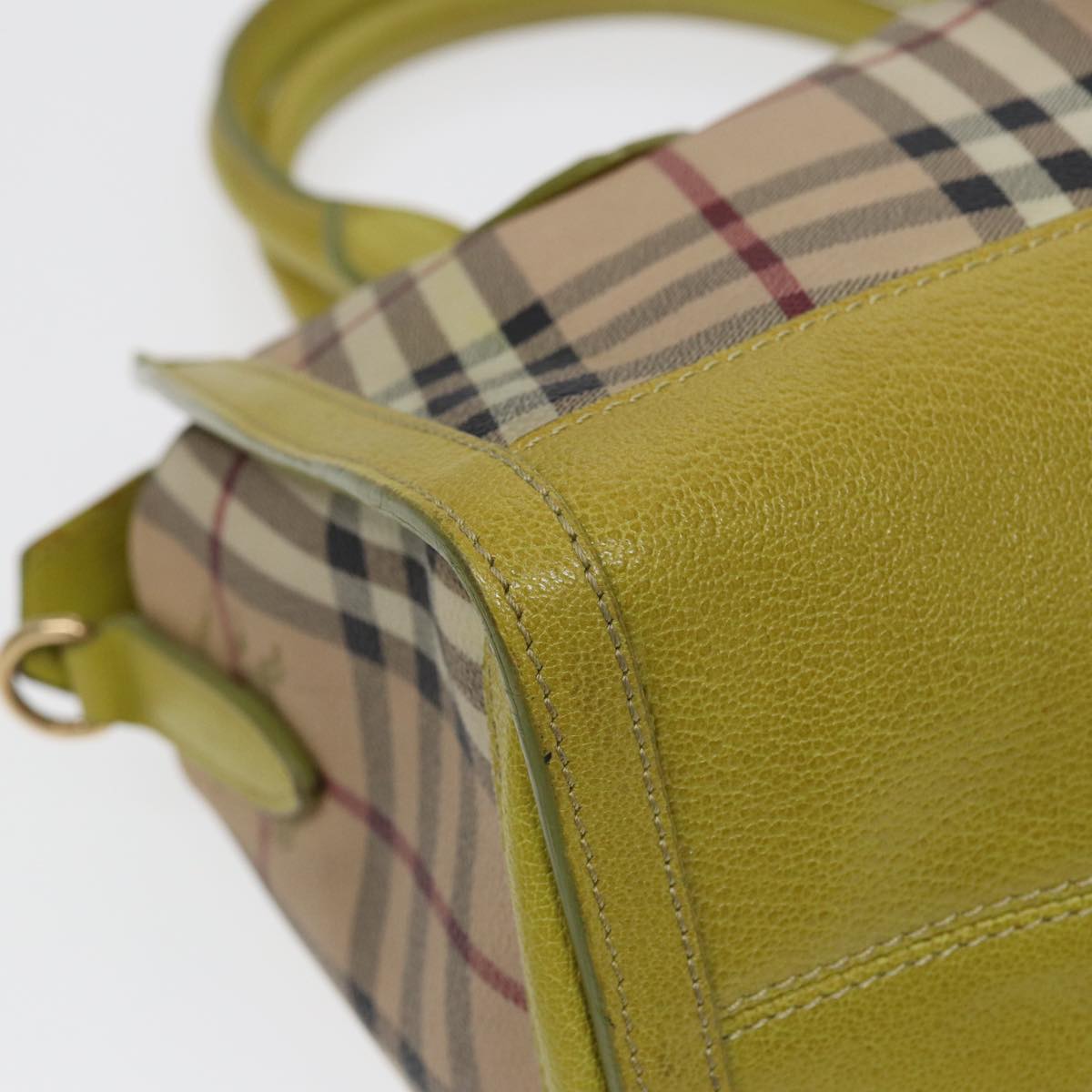 Burberry Nova Check, Beige, Canvas, handbag