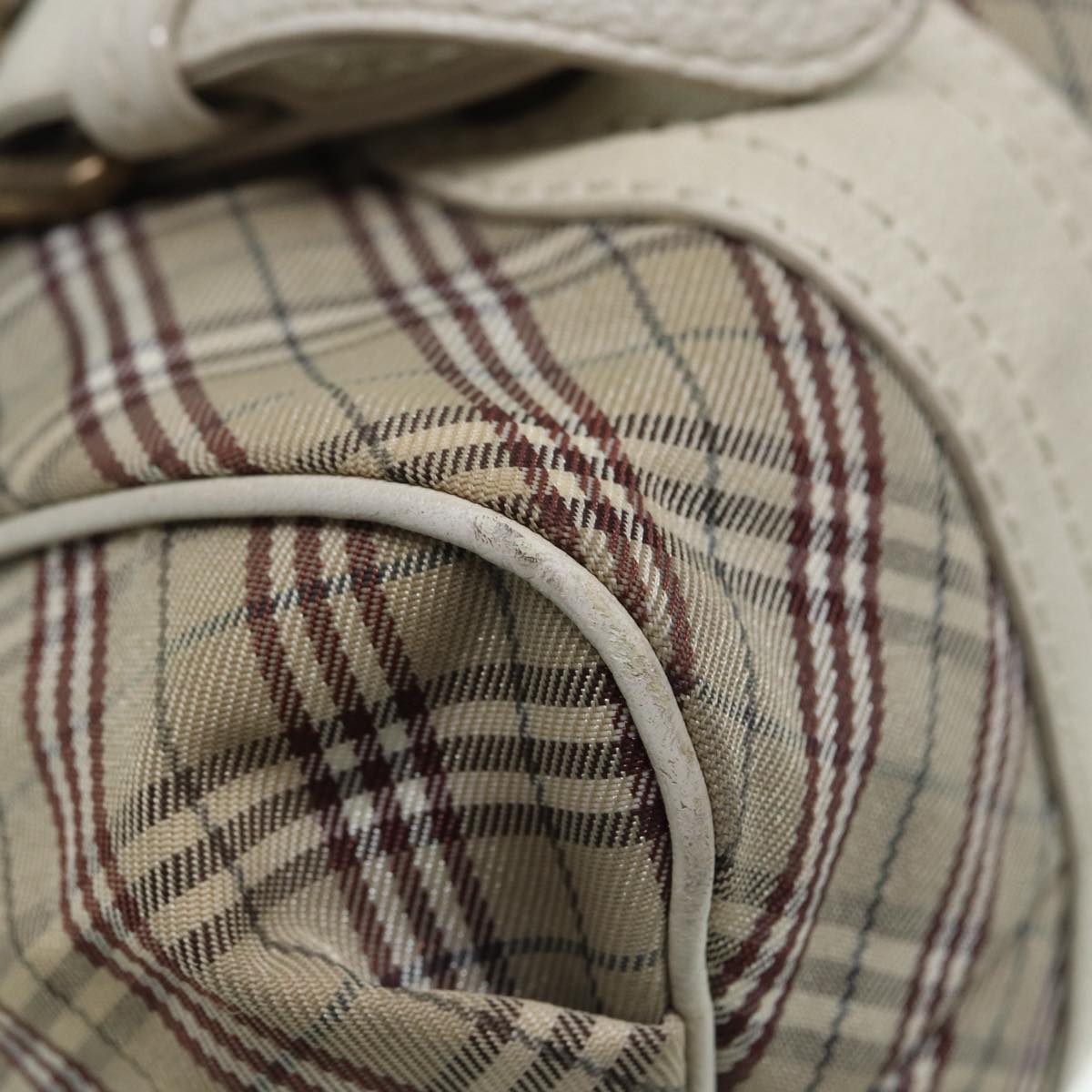 Burberry Nova Check, Beige, Canvas, shoulder