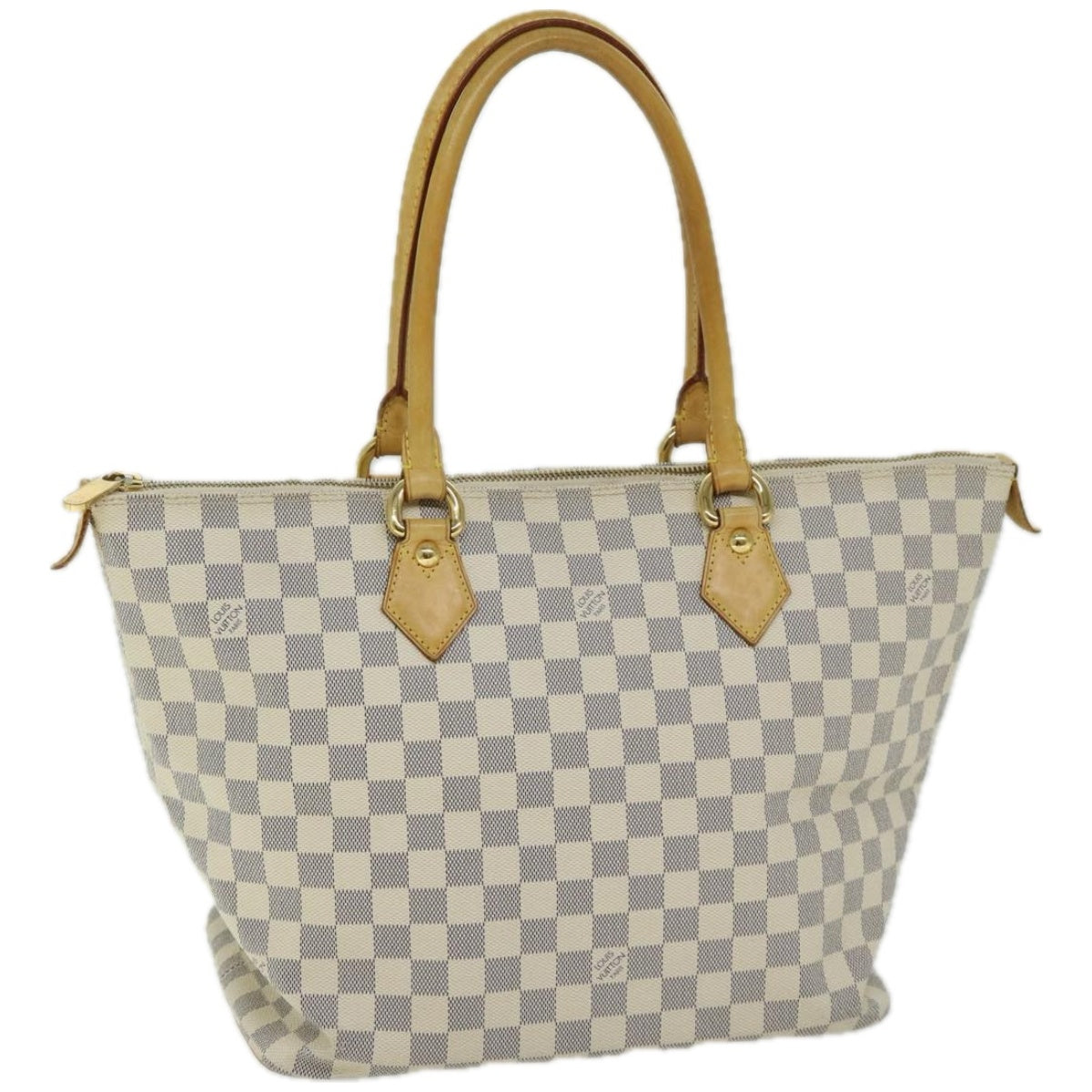 Louis Vuitton Saleya, Beige, Canvas, tote