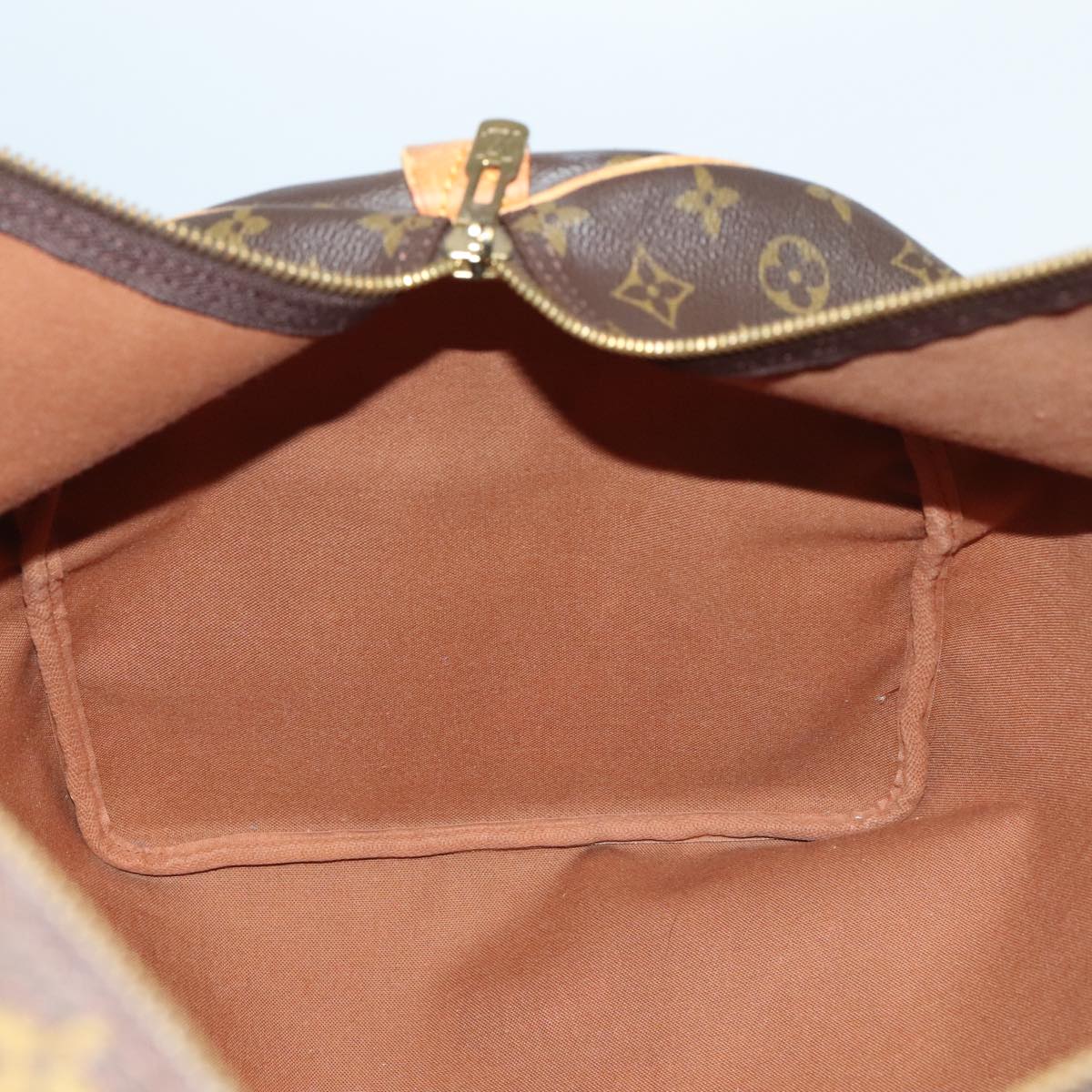 Louis Vuitton Keepall 60, Brown, Canvas, travel