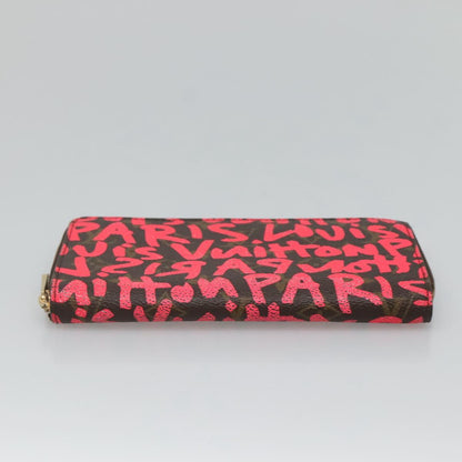 Louis Vuitton Zippy wallet, Pink, Canvas, wallet