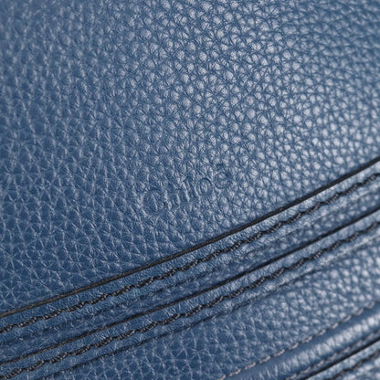 Chloé Marcie, Navy, Leather, handbag