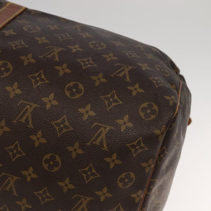 Louis Vuitton Keepall 60, Brown, Canvas, travel