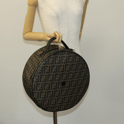 Fendi Zucca, Brown, Canvas, handbag