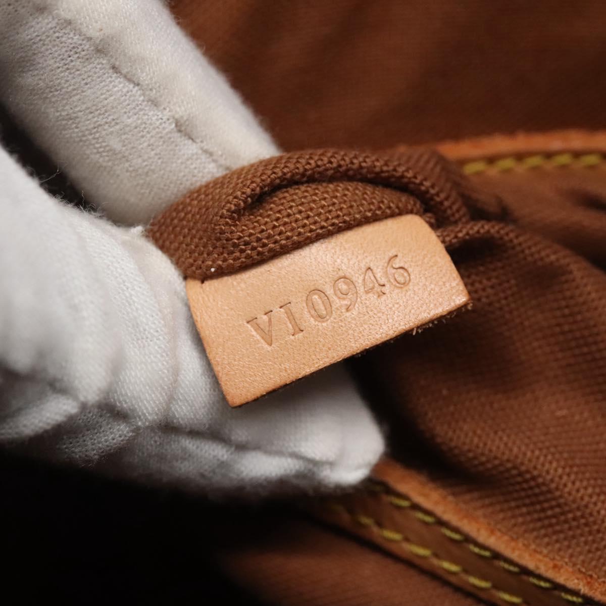 Louis Vuitton Alma, Brown, Canvas, handbag