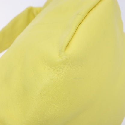 Bottega Veneta Double knot, Yellow, Leather, handbag