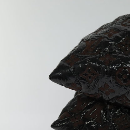 Louis Vuitton Squishy, Black, Canvas, shoulder