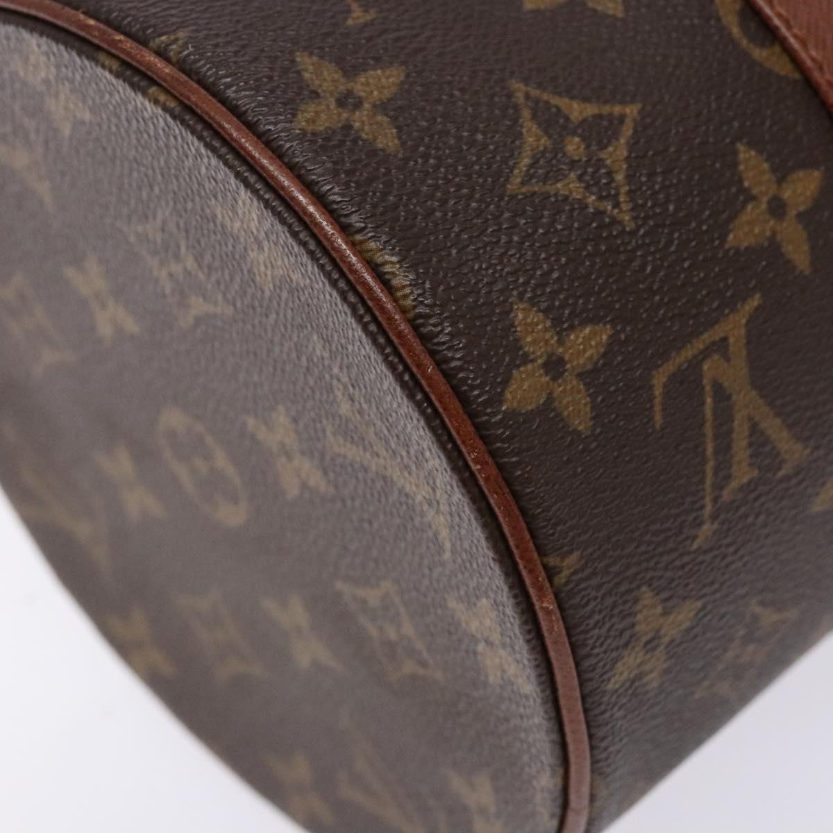 Louis Vuitton Papillon 30, Brown, Canvas, shoulder