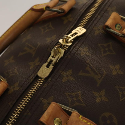 Louis Vuitton Keepall 60, Brown, Canvas, travel