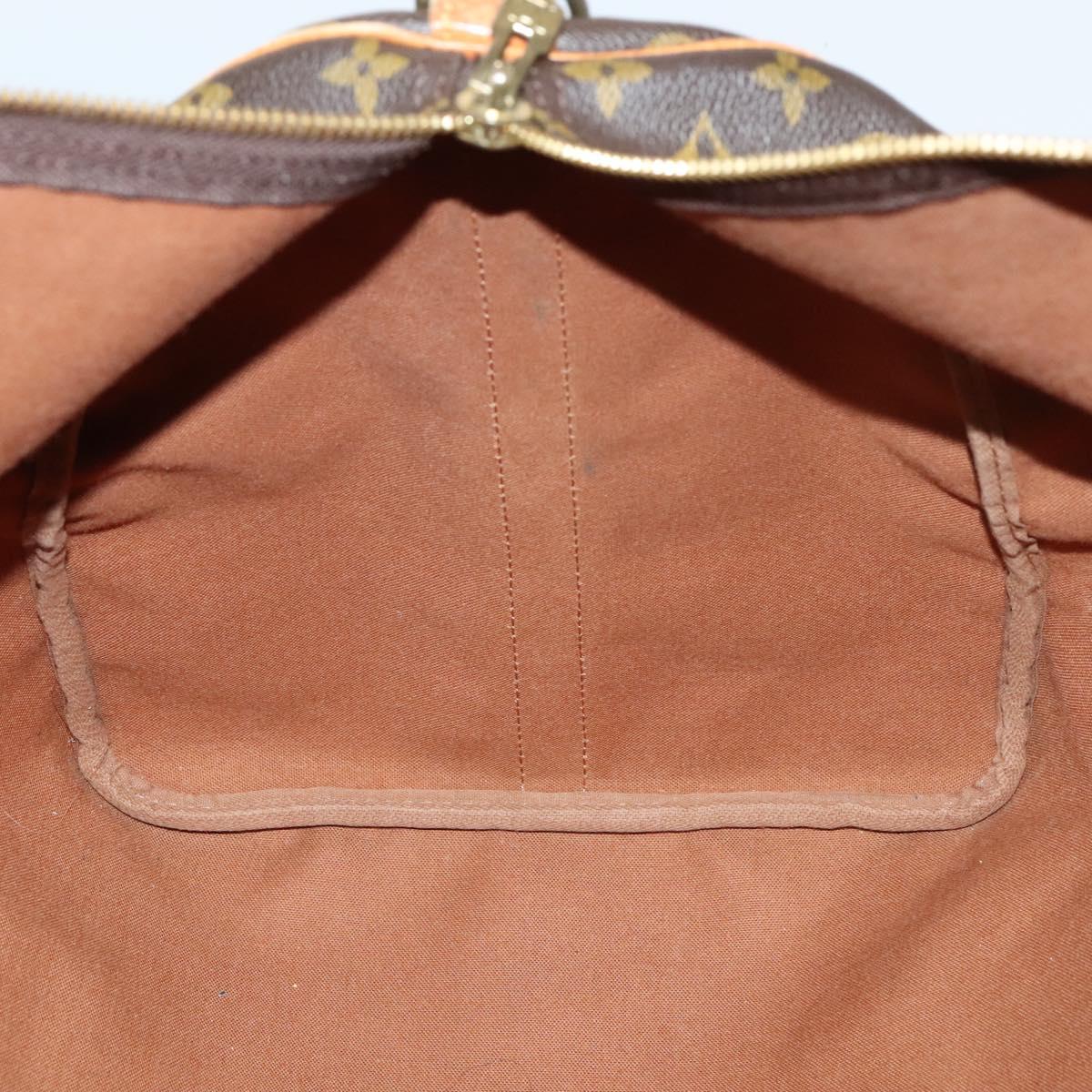 Louis Vuitton Keepall Bandoulière 60, Brown, Canvas, travel