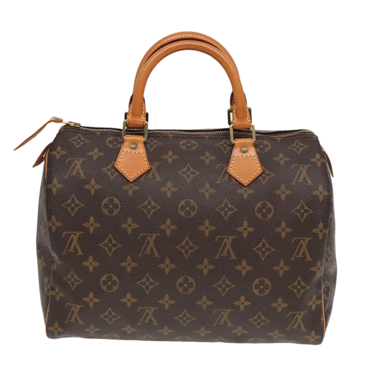 Louis Vuitton Speedy 30, Red, Canvas, handbag