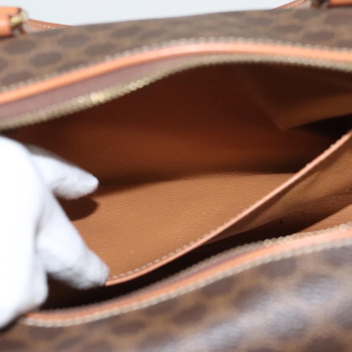 Céline Macadam, Brown, Canvas, handbag