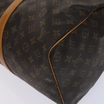 Louis Vuitton Keepall 45, Brown, Canvas, travel