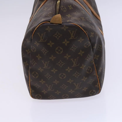 Louis Vuitton Keepall 45, Brown, Canvas, travel