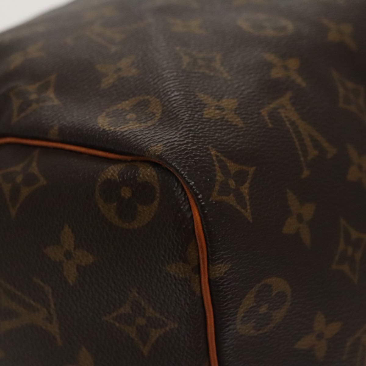 Louis Vuitton Speedy 35, Brown, Canvas, handbag