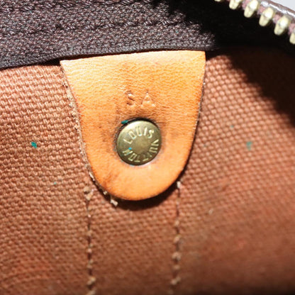 Louis Vuitton Keepall 60, Brown, Canvas, travel