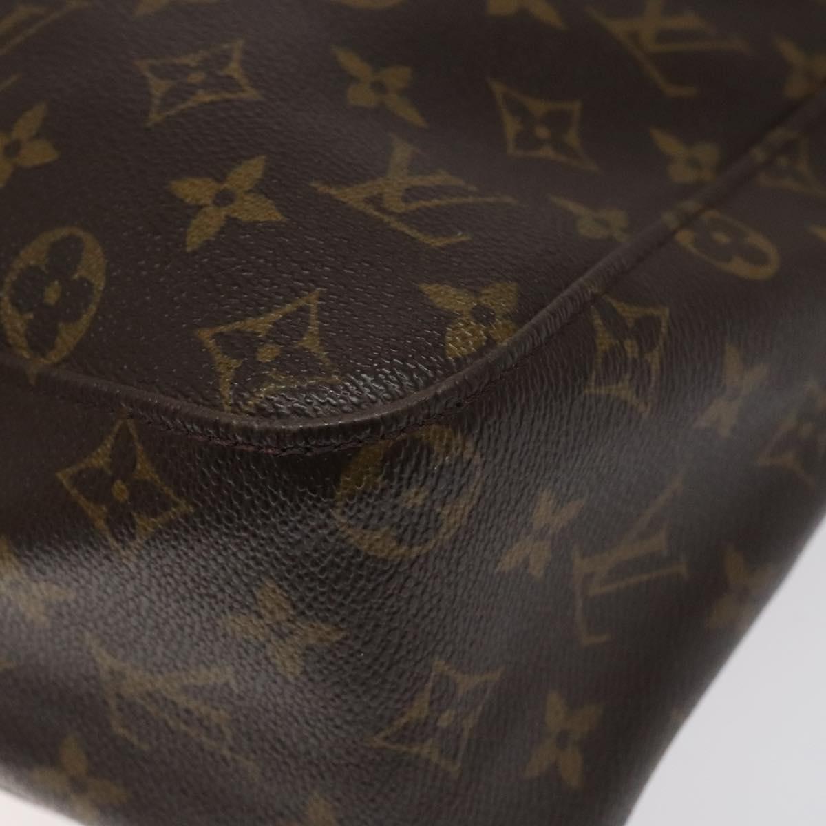 Louis Vuitton Looping GM, Brown, Canvas, shoulder