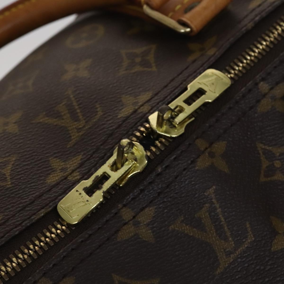 Louis Vuitton Keepall 60, Brown, Canvas, travel