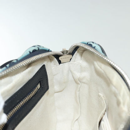 Gucci GG canvas, Blue, Canvas, shoulder