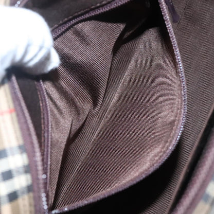 Burberry Nova Check, Beige, Canvas, handbag