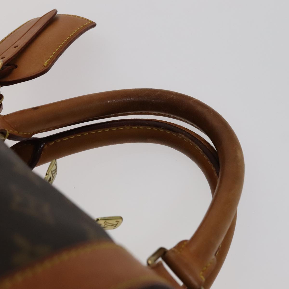 Louis Vuitton Keepall Bandoulière 60, Brown, Canvas, travel
