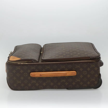 Louis Vuitton Pegase, Brown, Canvas, travel