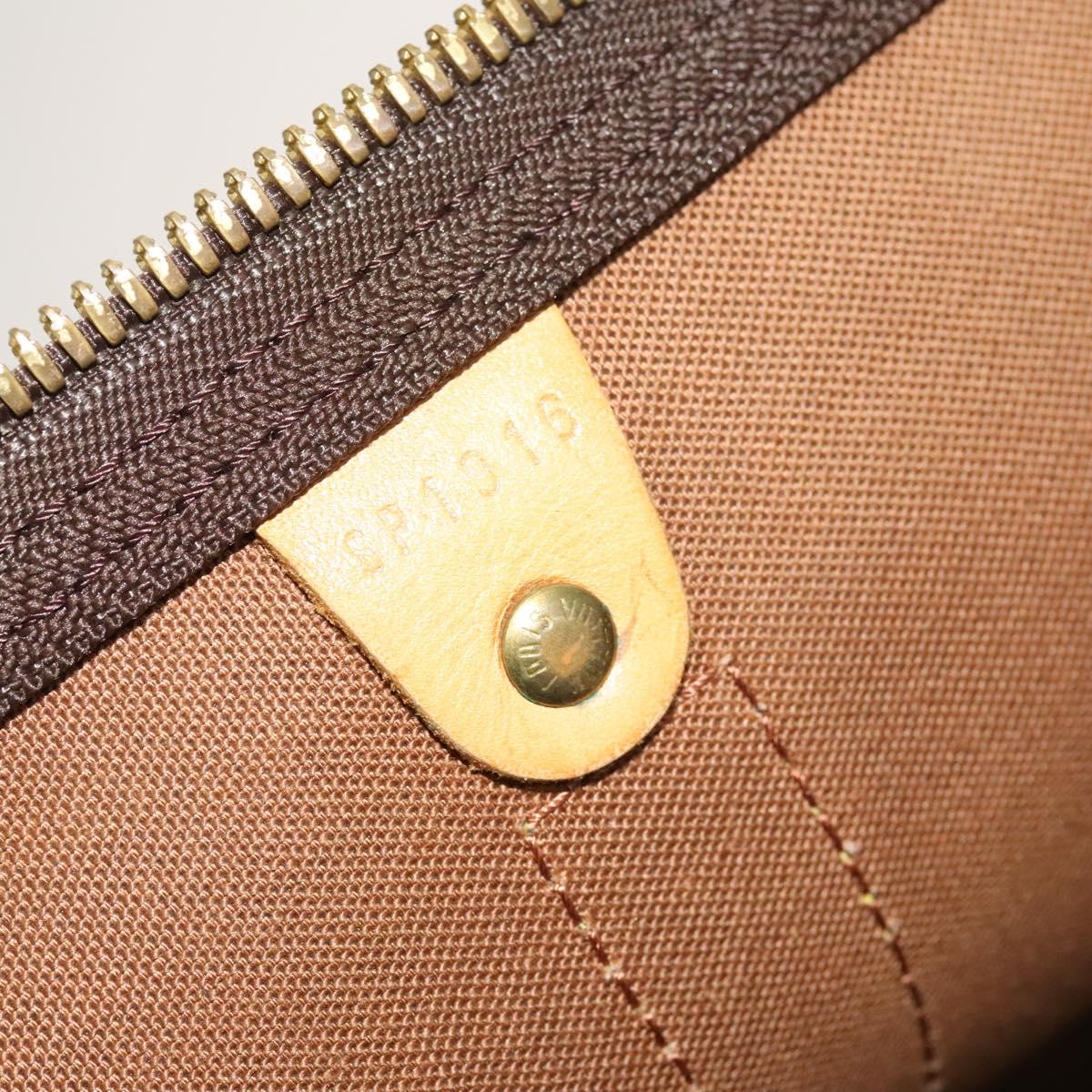 Louis Vuitton Keepall 50, Brown, Canvas, travel