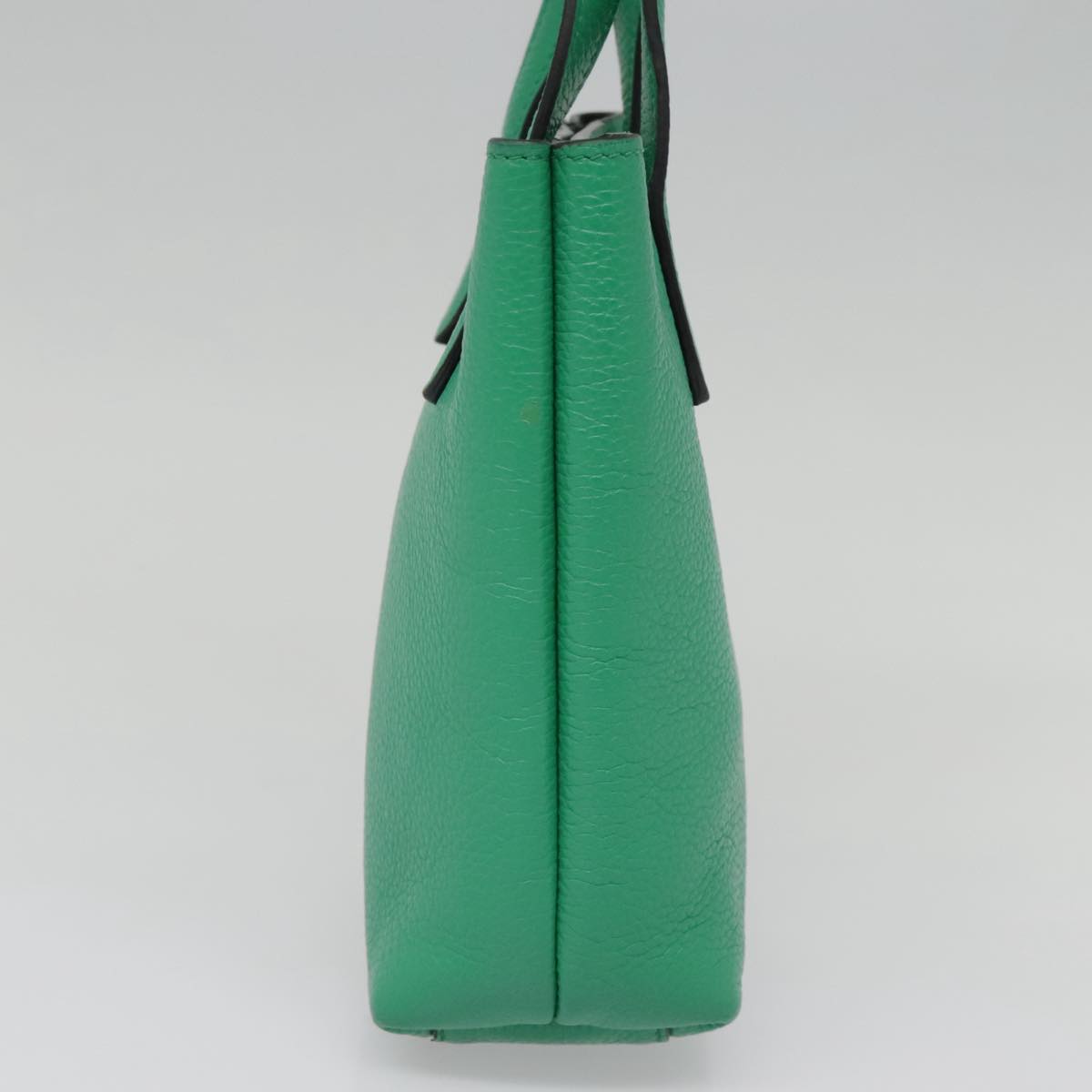 Salvatore Ferragamo Gancini, Green, Leather, handbag