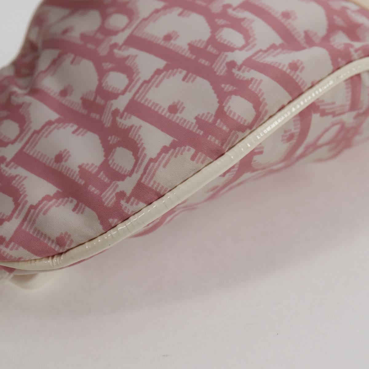 Dior Trotter, Pink, Canvas, shoulder