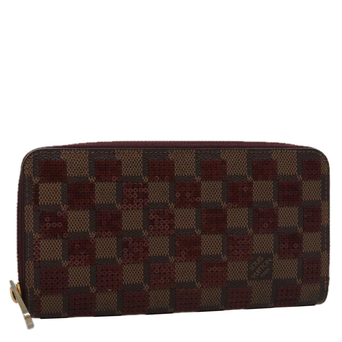 Louis Vuitton Zippy wallet, Brown, Canvas, wallet