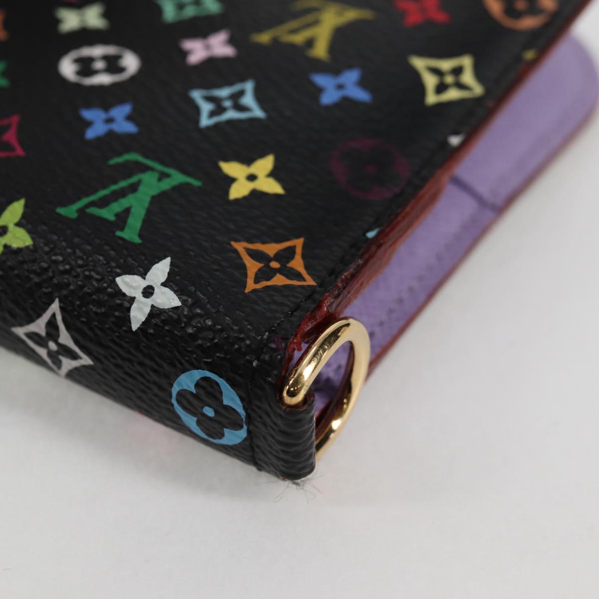 Louis Vuitton Insolite, Black, Canvas, wallet